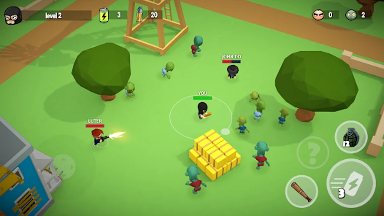 Zombie Royale io Offline Game Image