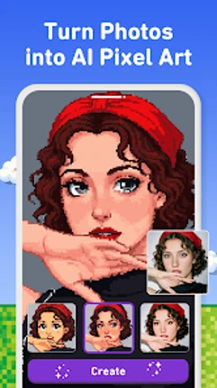 Pop Pixel- Color By Number Image