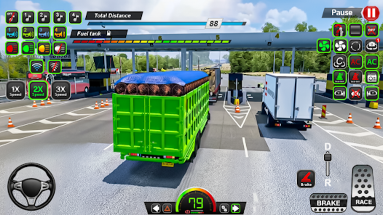 Mud Truck Offroad Driving Game screenshot