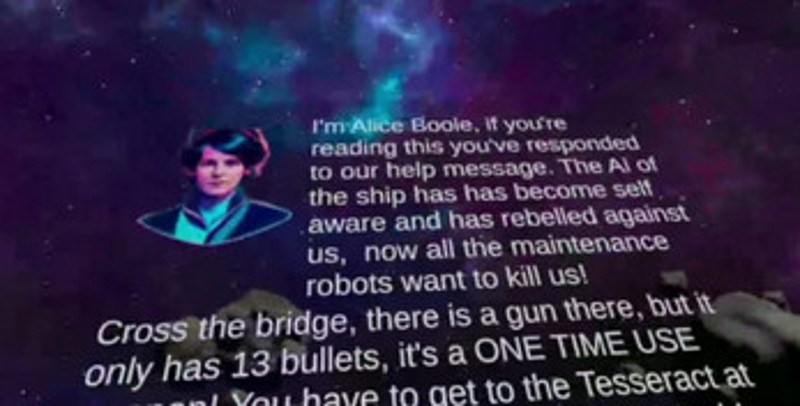 13 Bullets in Hyperspace (VR) Image