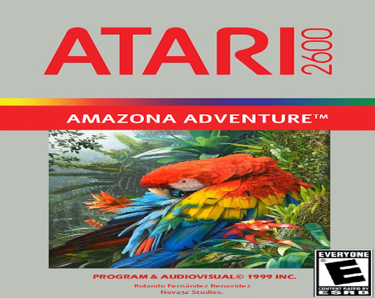 Amazona Adventure (Atari) Game Cover