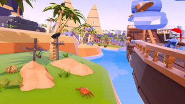 Tropical Pirate Island - Unity URP Image