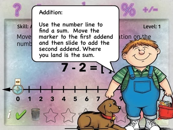 Interactive Number Line screenshot