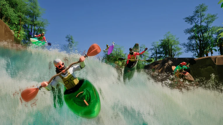 Kayak with friends Image