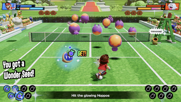 Mario Tennis Fever screenshot