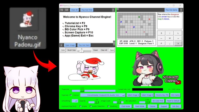 Nyanco Channel Engine screenshot