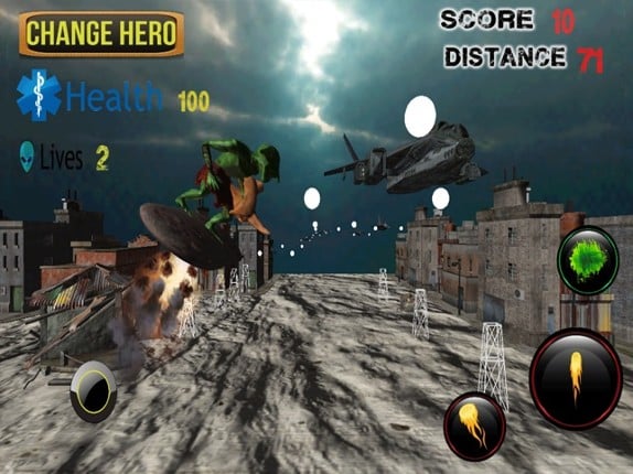 Orc Warrior Army Siege 3D - f22 raptor air to air strategy battle screenshot
