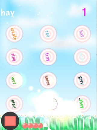 Rhyming Words Target Shooting screenshot