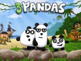 Three Pandas Escape Image