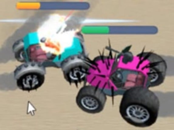 Battle Cars Online 3D Game Game Cover