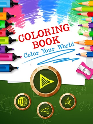 Coloring Book-Color your world screenshot