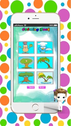 Cute Princess Drawing Coloring Book :  Caricature Art Ideas pages for kids screenshot