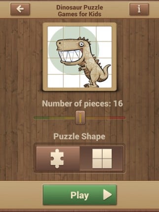 Dinosaur Puzzle Games for Kids Image