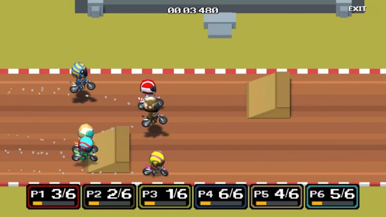 Dirt Bike Retro screenshot