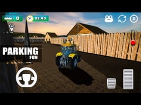 Farming Tractor Parking School Image