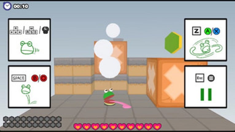 FROG vs Dragon Girl screenshot