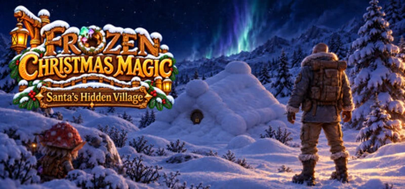 Frozen Christmas Magic: Santa’s Hidden Village Image