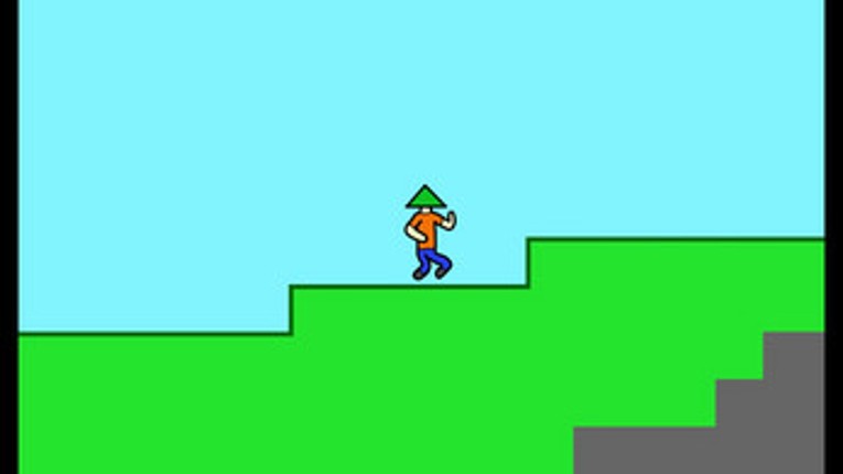 Funny Triangle Man Image