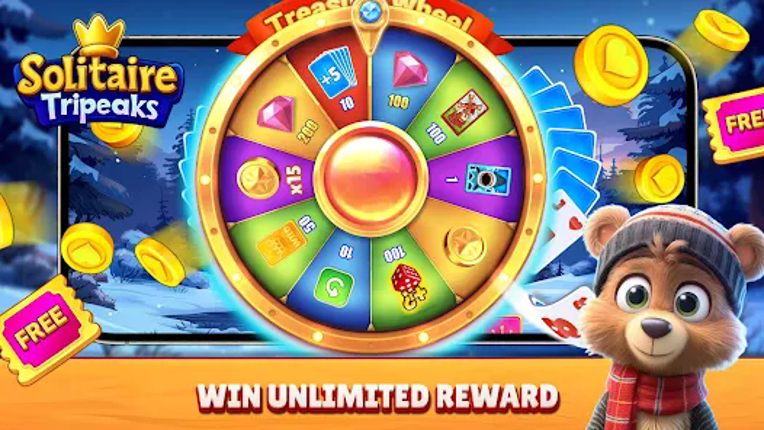 Christmas Solitaire TriPeaks screenshot