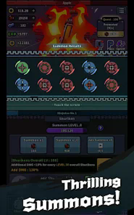 IDLE Fiery Ninja screenshot