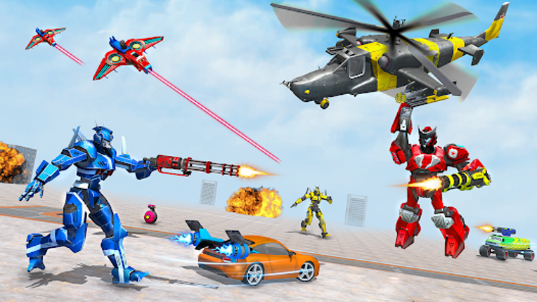 Army Robot Car Game:Robot Game screenshot