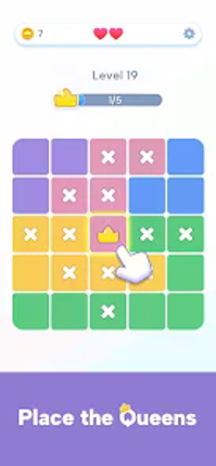 Queenzle - Queen Puzzle Game Image