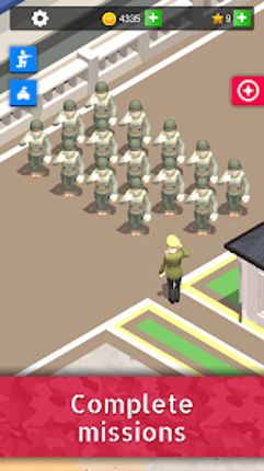 Idle Army Base: Tycoon Game screenshot