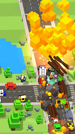 Crossy Crash Traffic Panic Image