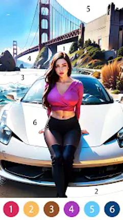 Adult Sexy Coloring Games screenshot