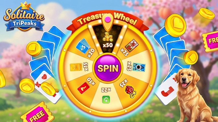 Solitaire TriPeaks: Farm Tour screenshot