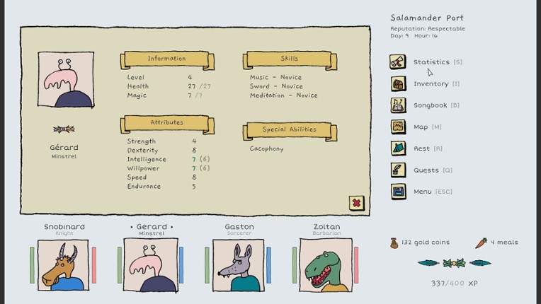 Heroes of the Seven Islands screenshot