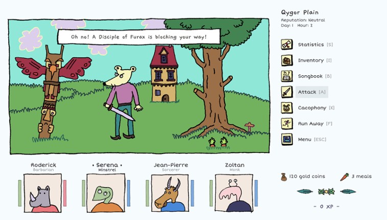 Heroes of the Seven Islands screenshot