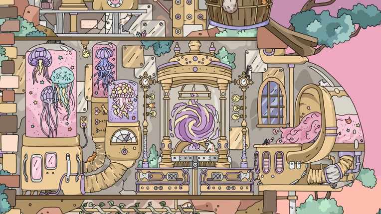 HIDDEN CATS 4: Aetherpunk screenshot