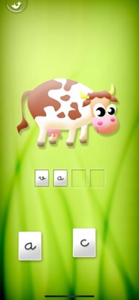 My first Spanish words screenshot