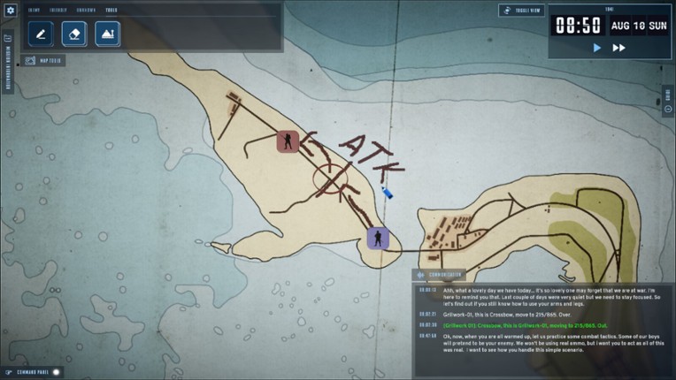 Radio Commander: Pacific Campaign screenshot