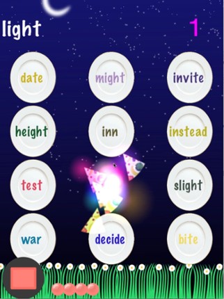 Rhyming Words Target Shooting screenshot