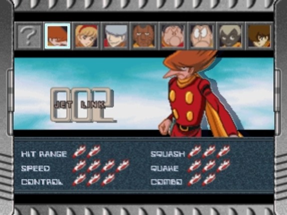 Simple Characters 2000 Series Vol. 15: Cyborg 009 - The Block Kuzushi screenshot