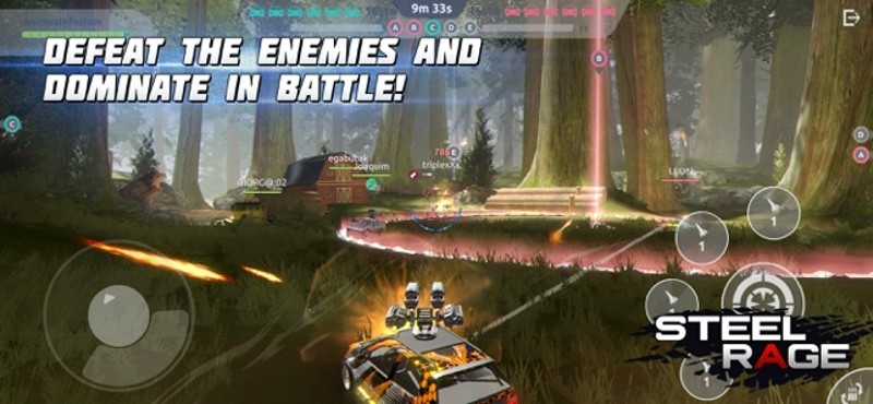 Steel Rage: Mech Cars PvP War screenshot