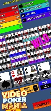 Video Poker Mania Classic screenshot