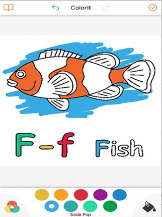 ABC Kids Toddler Coloring Book Pages for Boy Girl screenshot