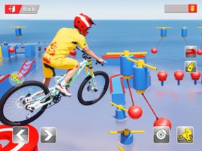 BMX Bicycle Racing Stunts Image