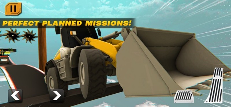 Construction Cargo Ramp Stunts screenshot