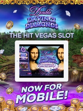 Double Da Vinci Diamonds: FREE Vegas Slot Game screenshot