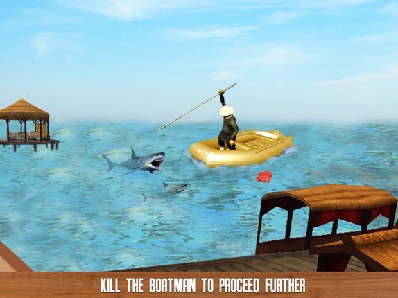 Furious Shark Revolution : Play this Shark Life Simulator to feed and hunt Image