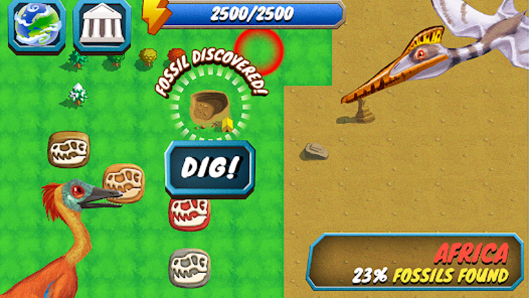 Dino Quest: Dig Dinosaur Game screenshot