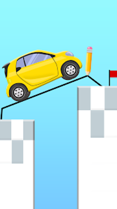 Draw 2 Bridge: Draw Save Car screenshot