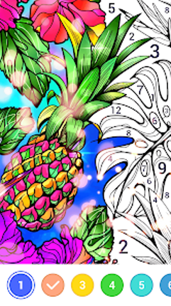 Magic Paint: Color by number screenshot