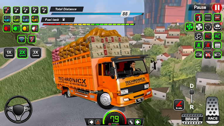 Mud Truck Offroad Driving Game screenshot
