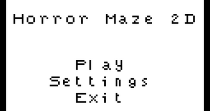 Horror Maze 2D screenshot