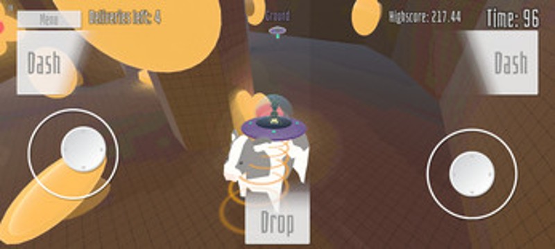 UFO simulator prototype screenshot